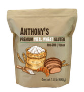 Anthony's paquete frontal de Vital Wheat Gluten beneficiando panificación