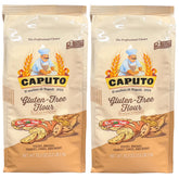 Antimo Caputo empaque frontal mostrando harina sin gluten y marca