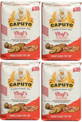 Antimo Caputo pack frontal mostrando las cuatro bolsas, ideal para repostería profesional