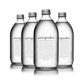 ANTIPODES pack de 4 botellas en vidrio, presentación premium y pureza