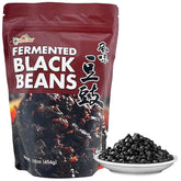 apexy paquete frontal que muestra frijoles negros fermentados y frescura