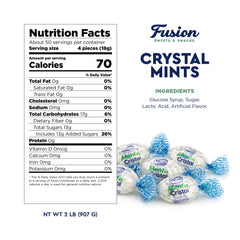 Fusion Sweets And Snacks Arcor primer plano textura cristal brillante