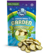 Arctic Farms bolsa frontal mostrando diseño y tamaño, ideal como snack portable