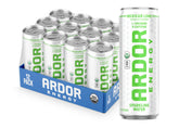 ARDOR lata Mexican Lime al frente mostrando diseño y conveniencia