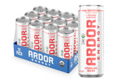 ARDOR lata frontal toronja rosa mostrando diseño y beneficio refrescante