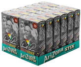 AriZona frente del empaque mostrando pack y logo, práctico para llevar