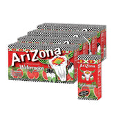 AriZona caja frontal de sandía mostrando diseño y conveniencia