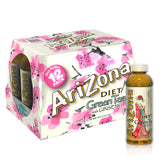 AriZona botella frontal 16 oz mostrando diseño y conveniencia para consumo inmediato