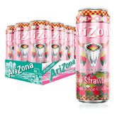 AriZona lata frontal mostrando diseño y tamaño, atractiva y refrescante