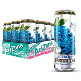 AriZona lata frontal 22 fl oz mostrando diseño y logotipo, refresco visible