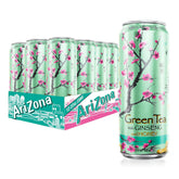 AriZona lata frontal mostrando diseño y volumen, bebida lista para beber