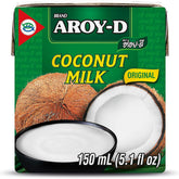 Aroy-D frente de empaque mini 150 ml mostrando pack de seis y conveniencia