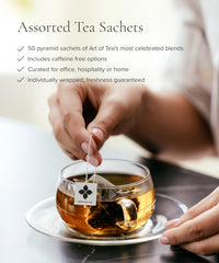 Art of Tea bolsitas envueltas individualmente que mantienen fresca la infusión