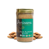 Artisana frasco frontal mostrando etiqueta clara y orgánica