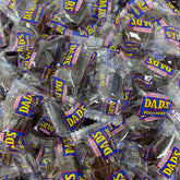 Assortit Dad's root beer barril frontal de la bolsa mostrando marca y presentación a granel