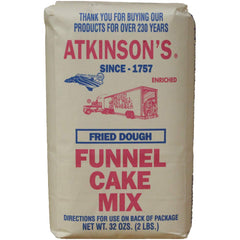Atkinson's bolsa frontal mostrada para preparar funnel cake fácilmente