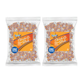 Atkinson's bolsa frontal 2 lb mostrando el empaque y marca, conveniente para compartir
