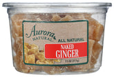 AURORA paquete frontal de jengibre cristalizado, ingrediente listo para recetas