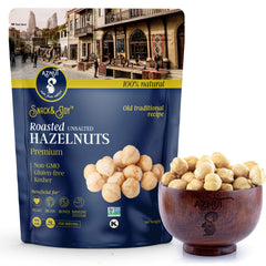 AZNUT bolsa frontal 3 lb mostrando producto y sello sin sal