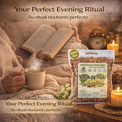 B-Experts tila hojas y flores cerca para infusionar sabor tradicional