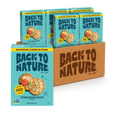 Back to Nature frente del paquete mostrando presentación y sello Non-GMO
