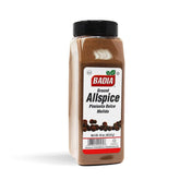 Badia allspice vista frontal del envase con etiqueta clara y uso versátil