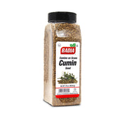 Badia comino entero frente del empaque mostrando cantidad y marca