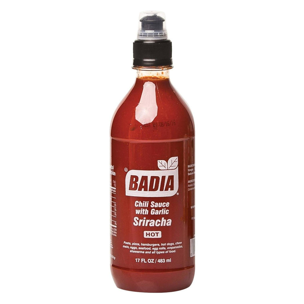 Badia salsa frente del envase mostrando etiqueta clara y uso versátil