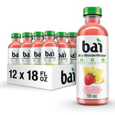 Bai botella frontal São Paulo Strawberry Lemonade mostrando diseño y sabor