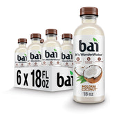 Bai botella frontal mostrando diseño de etiqueta y beneficio refrescante