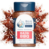Baja Gold frasco adelante mostrando etiqueta clara y beneficio práctico