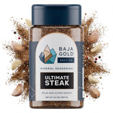 Baja Gold frasco delantero mostrando etiqueta clara y fácil uso