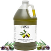 Baja Precious frontal del galón mostrando etiqueta clara y volumen, ahorro para cocina
