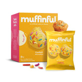 Bakeful empaque frontal mostrando 15 paquetes, conveniencia inmediata