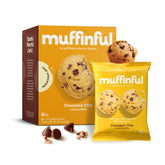 Bakeful empaque frontal mostrando 60 mini muffins, conveniencia inmediata