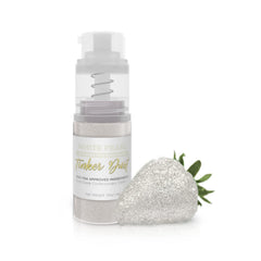 Bakell Tinker Dust blanco en envase frontal muestra mini bomba y acabado profesional