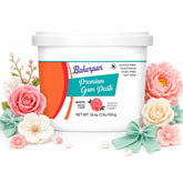 Bakerpan envase frontal de pasta gum blanca listo para modelar, ideal para decoraciones