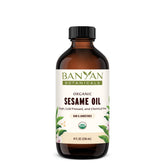 Banyan Botanicals frasco delantero mostrando etiqueta y presentación clara