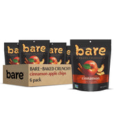 Bare empaque frontal manzana canela mostrando bolsa resellable y marca
