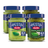 Barilla frasco frente mostrando etiqueta y tamaño, ideal para despensa