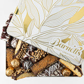 Barnetts lata blanca frente elegante para regalo y protección