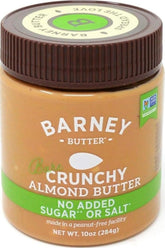 Barney Butter tarro frontal mostrando la etiqueta y tamaño