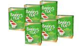 Barry's Tea vista frontal de la caja con diseño claro y conservación del aroma