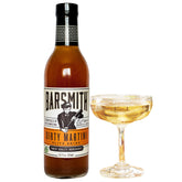 Barsmith botella frontal mostrando mezcla Dirty Martini y fácil uso