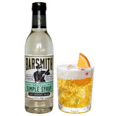 Barsmith botella frontal mostrando diseño y volumen, práctico para barra