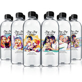 Bay-Bay Water botella frontal 500 ml con etiqueta clara y tamaño práctico