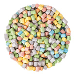 BAYSIDE CANDY empaque frontal 2 lb mostrando colores y sabores, ideal para buffets