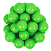 BAYSIDE CANDY frente del empaque mostrando gumballs verdes y conveniencia