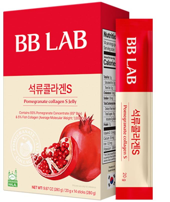 BB LAB envase frontal del stick jelly de granada, práctico para llevar