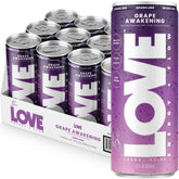 Be Love lata frente Grape Awakening mostrando diseño y promesa de enfoque